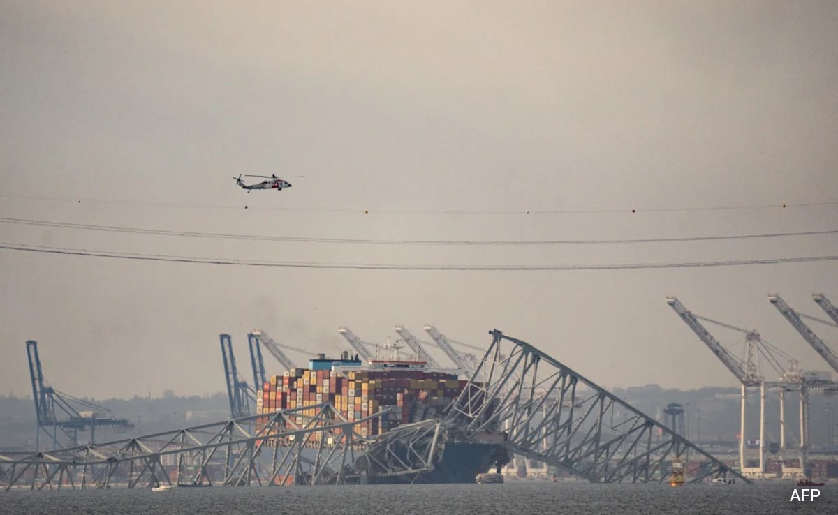 6 Feared Dead After US Bridge Collapse, Indian Crew On Ship Safe